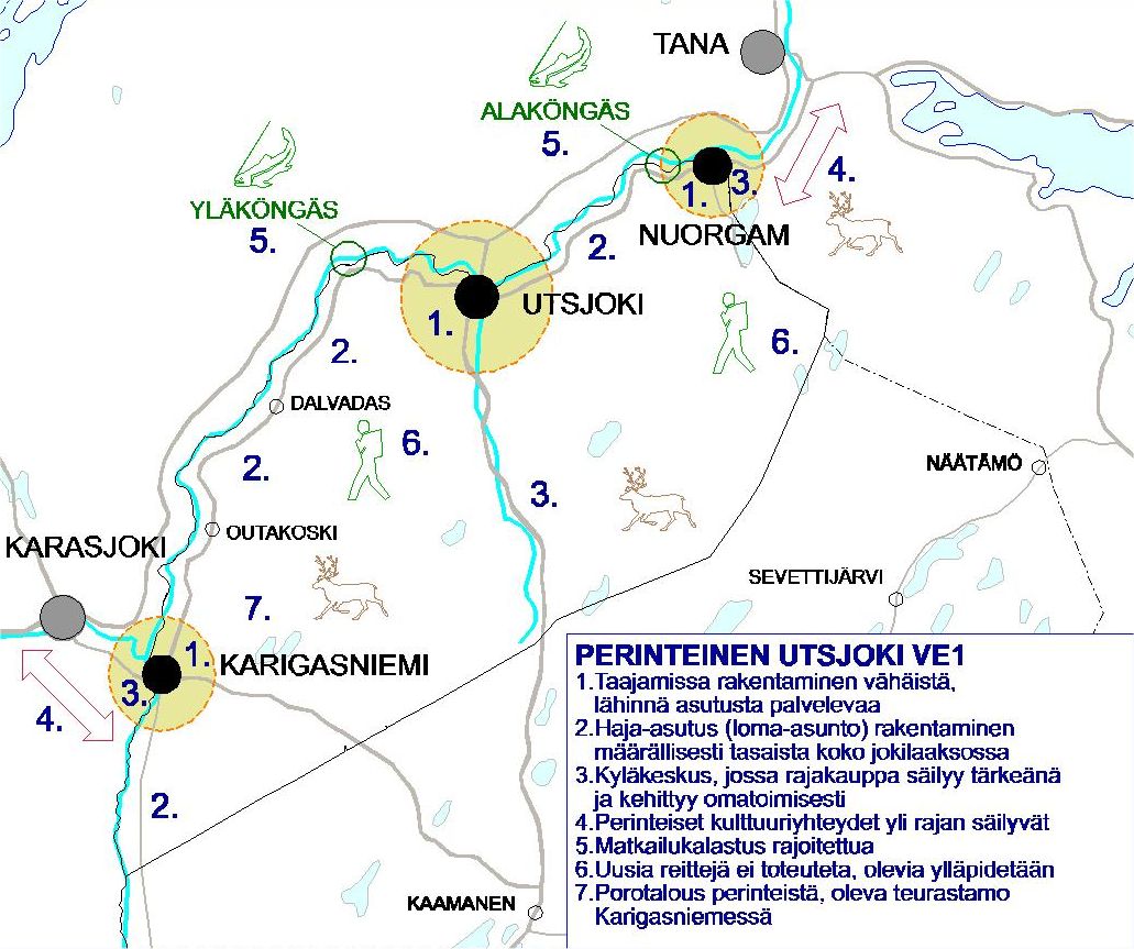 52 UTSJOEN KUNTA - KEHITTÄMISSUUNNITELMA 2020 Matkailun lisärakentamista toteutetaan suhteellisen vähän.