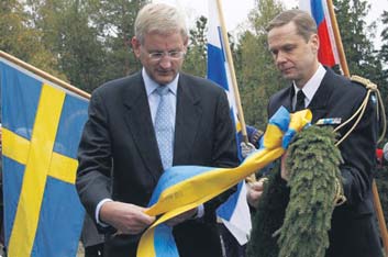 Finland. Freden I Fredrikshamn slöts den 17 september 1808.