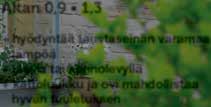 lämpöä + sisältää intgroidun sokkelin + lasilla tai kennolevyllä + edullinen seinustamalli +