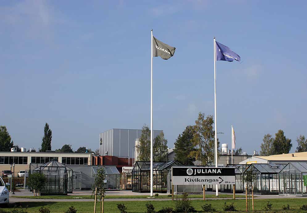 Juliana kasvihuoneisiin voit tutustua jälleenmyyjillämme.