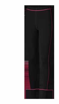 Merinovillaa. Sisäpuoli: 100% Polyesteria Koko: Naiset XS-XXL, Väri: Valitse Pinkki yläosa + Musta alaosa pinkinvärisillä saumoilla tai kokonaan Musta sinisillä saumoilla Tuotenro: 2040 Uutuus! Nyhet!