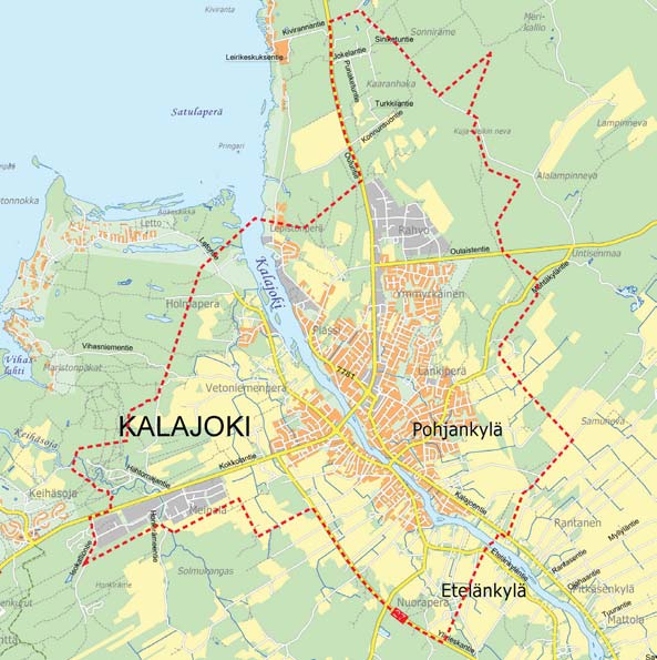 Kalajoen kaupunki Maankäyttöpalvelut Kaavoitus KALAJOEN KESKUSTAN OSAYLEISKAAVA KAAVASELOSTUS