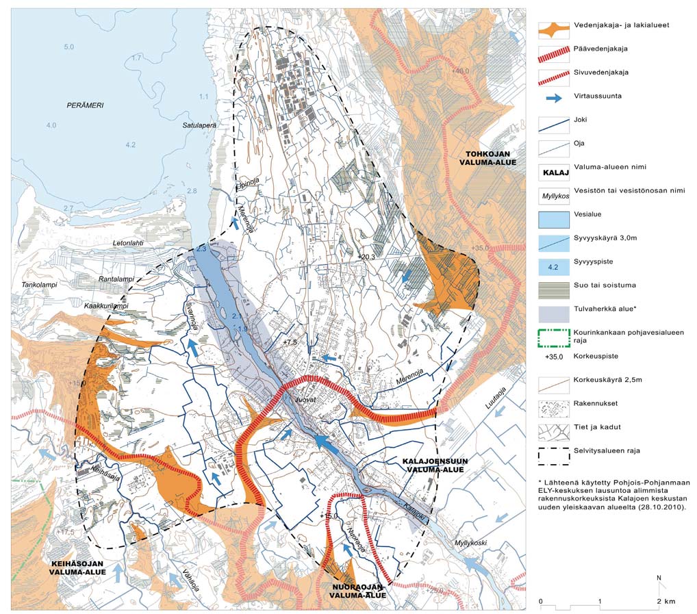 Osa arvokkaista luontokohteista on merkitty maa- ja metsätalousvaltaisiksi alueiksi, joilla on erityisiä ympäristöarvoja.