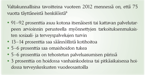 Tiedosta hyvinvointia 3 Sisältö 1. Minne matka vanhuspalvelut? 2.