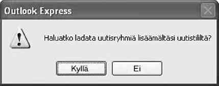 Paina Kyllä.