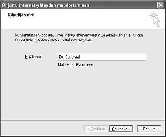IMAP4 on uudempi protokolla kuin POP3. Käynnistä Outlook Express.