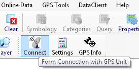 GPS-vastaanottimen käyttäminen MapWindow GIS -ohjelmalla Jos tietokoneessa on GPS-vastaanotin, joka lähettää paikannussignaalia johonkin koneen sarjaporttiin, niin MapWindow-ohjelma pystyy käyttämään