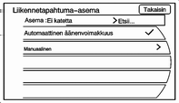 24 Radio Aikasiirto pysäyttää tallennuksen ja poistaa välimuistin, kun auto virta sammutetaan tai asemaa tai lähdettä vaihdetaan.