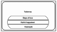 40 Audiosoittimet Esiohjelmoidut toistoluettelot Radio tunnistaa esiohjelmoidut toistoluettelot; niitä ei voi kuitenkaan muokata.