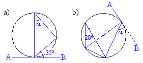 b) ainoastaan toinen kylki muodostuu ympyrän jänteestä. 74. Piirrä ympyrä, jonka säde on 4 cm ja siihen 140:n keskuskulma.