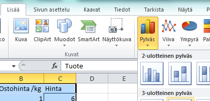 Sekaviittaus Viittaus voi olla sarakeviittaukseltaan suora ja riviviittaukseltaan suhteellinen tai päinvastoin.