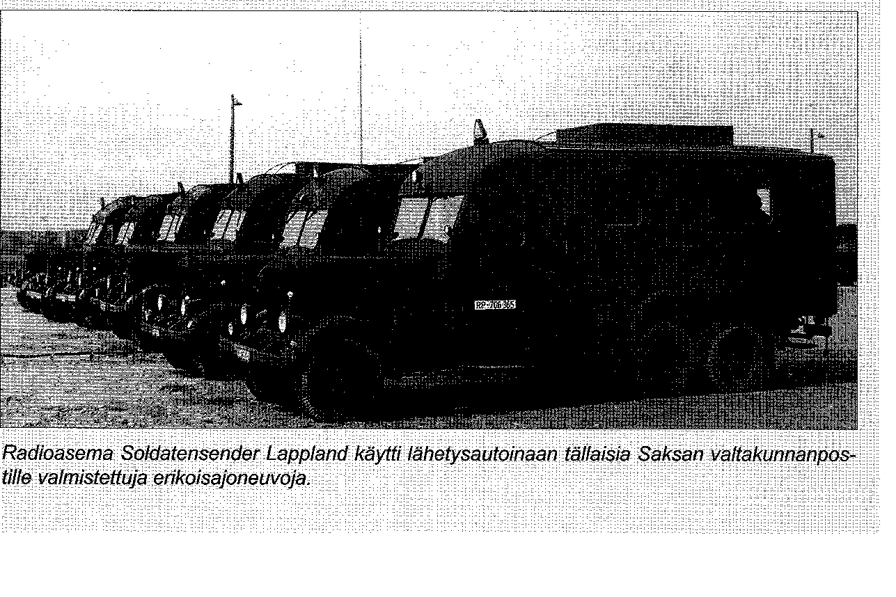 vähäisessä määrin suomenkielistä ohjelmaa oli myös. Kuva kirjasta Vallankumouksellisia, vakoilijoita ja aseveljiä.