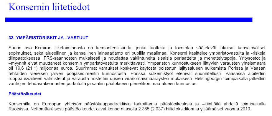 Esimerkkejä