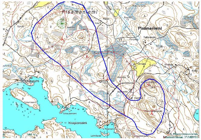 31 Kuva 4-11. Pisamaniemen tuulivoimaloiden paikat. Taulukko 4-7.Pisamaniemen voimaloiden kannattavuus.