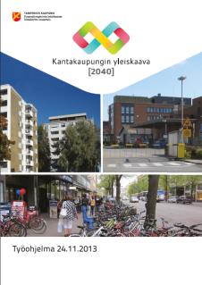 KANTAKAUPUNGIN YLEISKAAVA 2040 Tampereen yleiskaavoitus Kantakaupungin yleiskaava 1998 2000 -luvulla osayleiskaavoja asemakaavoitettavan alueen laajentaminen alueiden käyttötarkoituksen muuttaminen