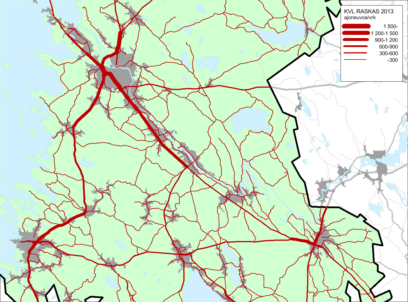 TIELIIKENNE KVL raskas