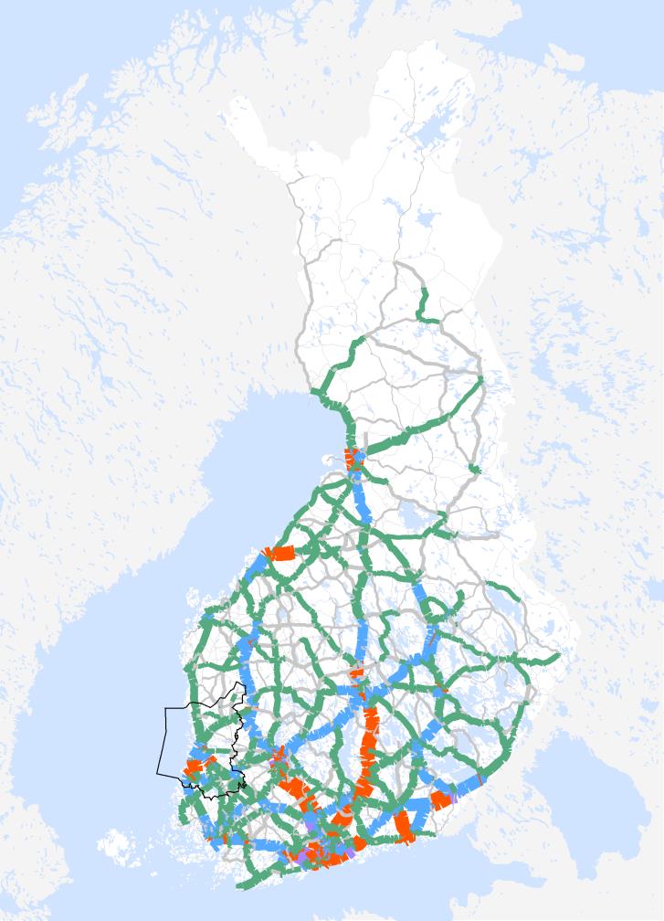 TIEVERKON TAVARALIIKENNE Lähde: