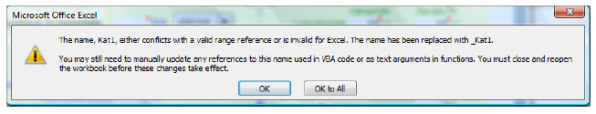 Excel ilmoittaa että konvertoitava tiedosto tullaan poistamman ja sitä ei voi enää palauttaa. On siis tärkeää että käytät kopiota konvertoitavasta tiedostosta.
