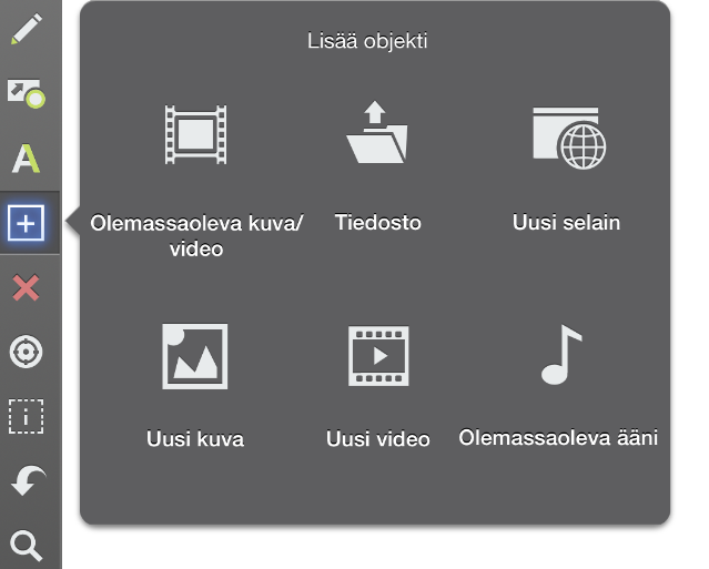 7 Vaihe 7: Tehdään toiselle sivulle kuvakollaasi johonkin aiheeseen liittyen. Opiskelija voisi koota esimerkiksi työn eri vaiheet samaan kollaasiin.