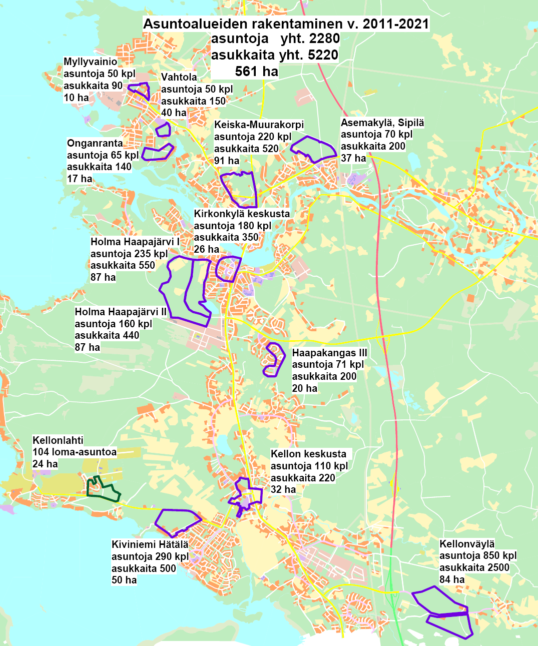 14 14 Kuva 8. Asuntoalueiden rakentaminen Haukiputaalle v. 2011-2020. Elinkeinot ja työllisyys Elinkeinorakenteeltaan Haukipudas on palveluvaltainen.