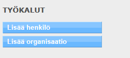 Huom! Tämä lomake lisää henkilön perustiedot rekisteriin.