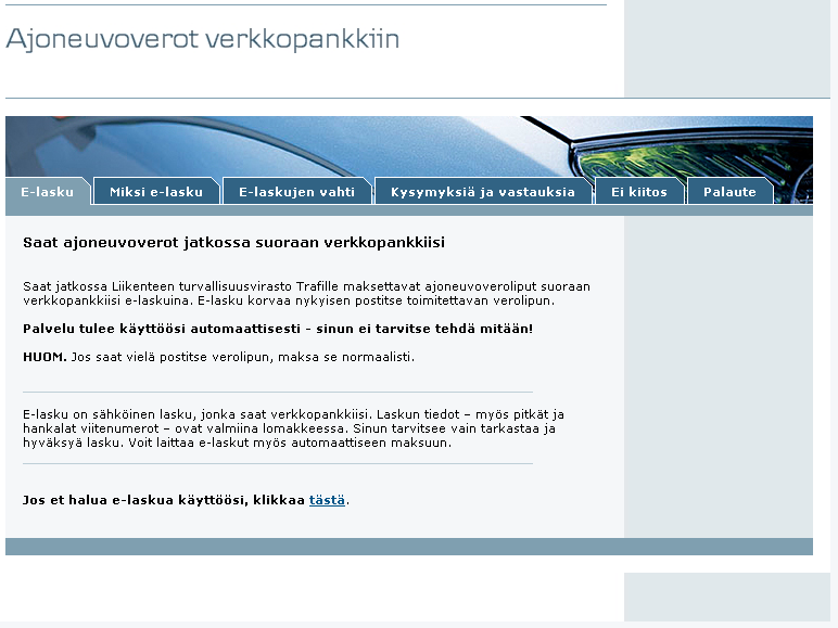 E-laskutus kuluttajille kuinka saada lisää vastaanottajia?