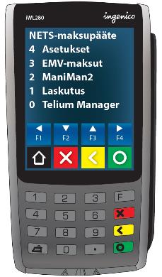 10. VALIKOT JA IWL286 SOVELLUSTEN TOIMINTA (F-VALIKKO) 10.