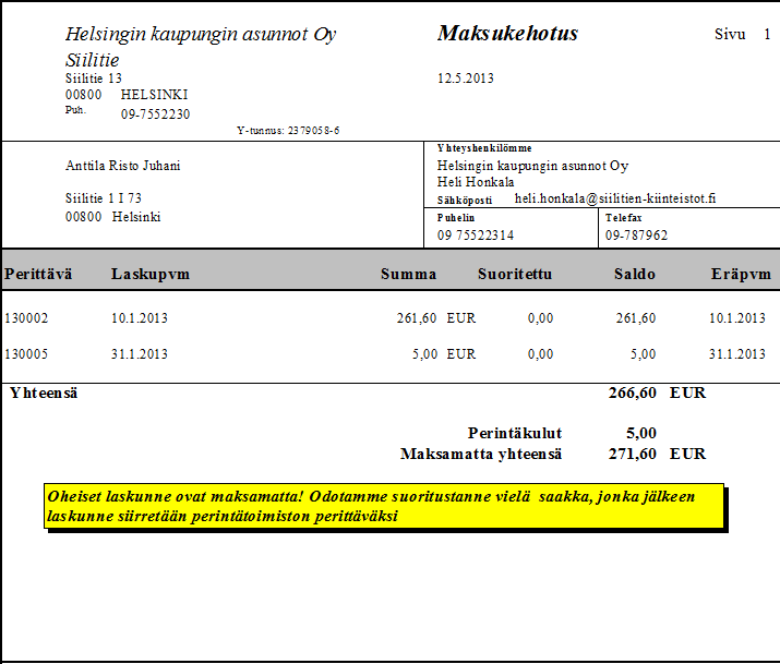 Perintälasku: Vanajanlinna