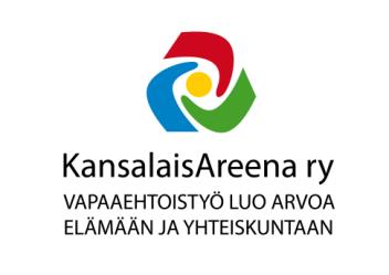 Pääviestiä ja alaviestejä käytetään logon kanssa, jolloin Kansalaisareena ja sen graafinen ilme yhdistyy viestin sisältöön.