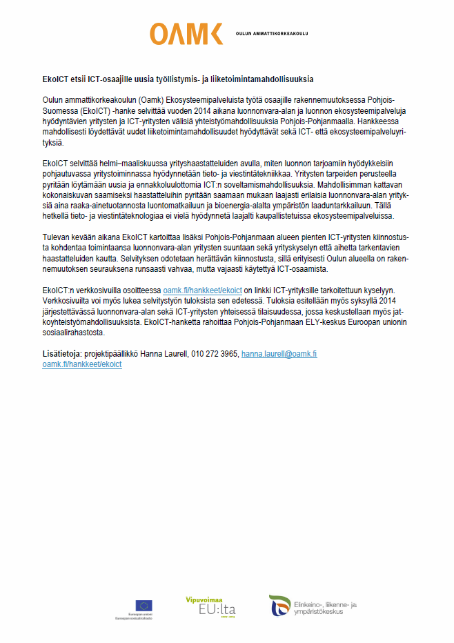 Mediatiedote 10.3.2014 http://www.epressi.