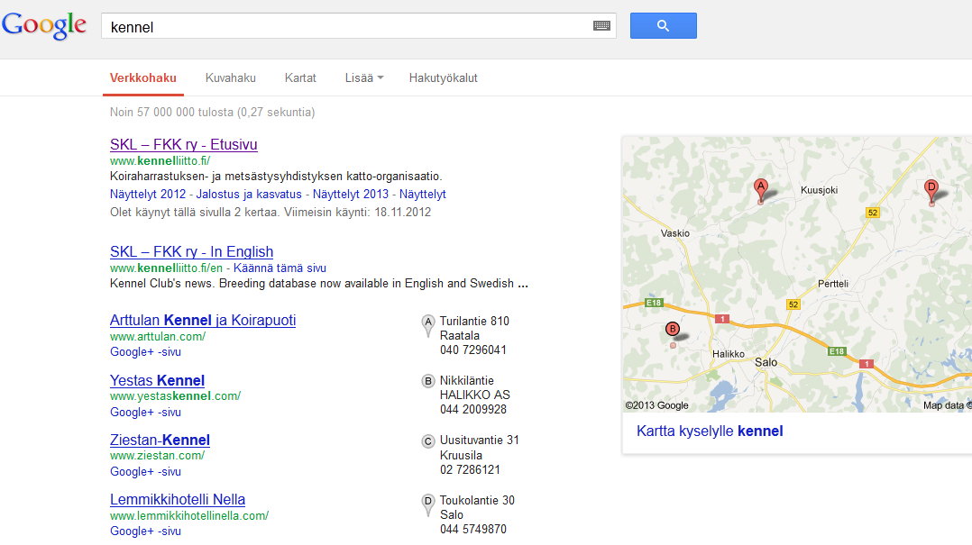 44 säksi, ja Google+ -palvelu on omiaan kuulemaan käyttäjiä.