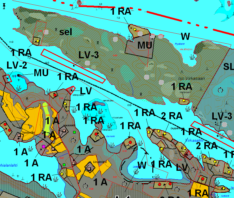 3 Rantaosayleiskaavassa alue on merkitty selvitysalueeksi. Markku Nironen on laatinut 1998 alueesta luontoselvityksen. Teppo Häyhä ja Sirpa Rautiainen ovat laatineet 9.5.