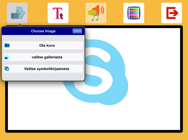 Skype-kontaktin lisääminen Mene muokkaustilaan napauttamalla ensin navigointipainiketta ja sitten muokkauspainiketta.