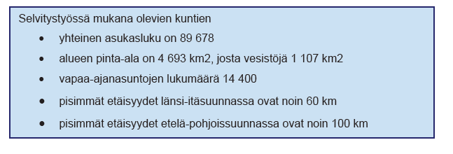 Alue Lappeenranta, Joutseno, Taipalsaari,