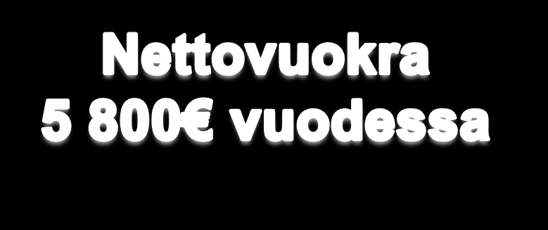 3 % Lainanhoito 5 544 * vuodessa. Joutuuko 67 000 maksamaan verot?