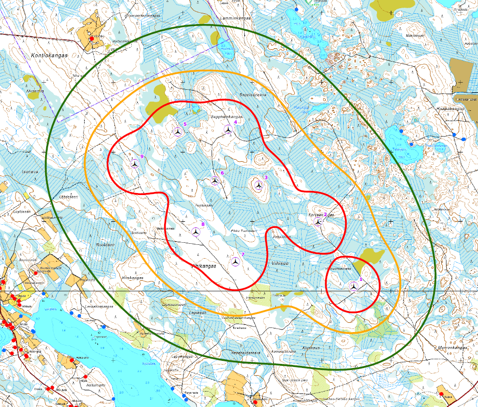 FCG SUUNNITTELU JA TEKNIIKKA OY Vihisuon lisäselvitykset 1 (10) Vihisuon tuulivoimapuiston linnuston kevätmuuttoselvitys ja kanalintujen soidinselvitys 1 Johdanto 2 Selvitysalue Karstulan Vihisuon