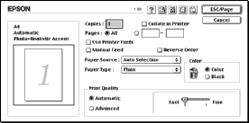 Re-Print Job (Tulosta uudelleen) Re-Print Job (Tulosta uudelleen) -toiminnolla voit tallentaa sillä hetkellä tulostettavan työn, jotta voit tulostaa sen myöhemmin uudelleen suoraan tulostimen