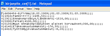 22.8.2011 11 Kirjanpitotositteen saa myös tiedostomuodossa. Valitse Palkanlaskennan tulosteet - näytöltä Tee uusi tuloste.