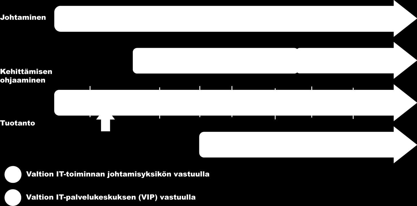 ValtIT VIP työnjako Valtion IT-toiminnan