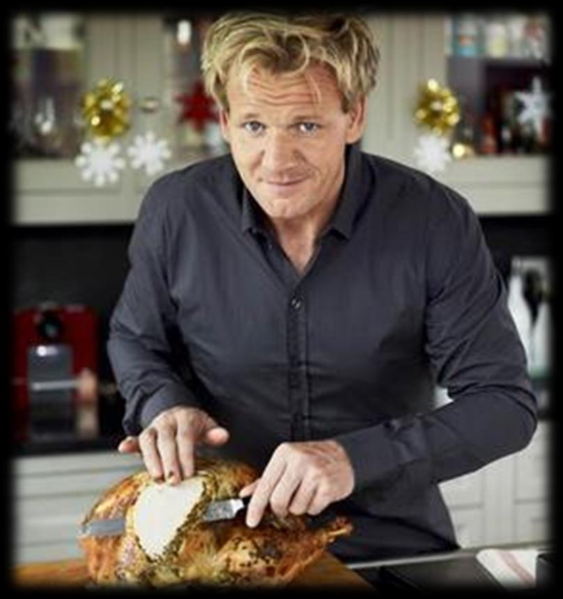Ramsayn joulupöytä Kuusihenkinen perhe rakastaa ruuanlaittoa, joten sukulaisia on paljon, jotta mikään ruoka ei menisi hukkaan.