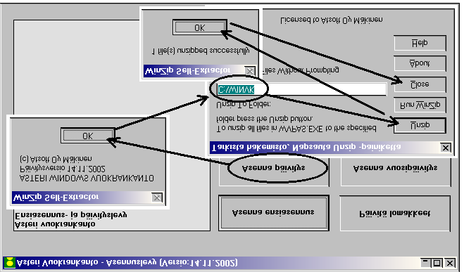 Windows Isännöinnin päivitys 14.11.2002 5/40 2.2 Varmuuskopiointi ennen asentamista Päivityksen asentaminen ei sinänsä edellytä varmuuskopiointia. Päivitys ei myöskään vaikuta tekemääsi aineistoon.