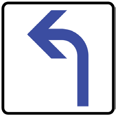 - 7 - Roadbookin rakenne / Roadbook structure Roadbookin reittiohjeet koostuvat kahdesta pääkohdasta, joita ovat ajo-ohje symboli sekä etäisyys edellisestä ajo-ohje merkinnästä.