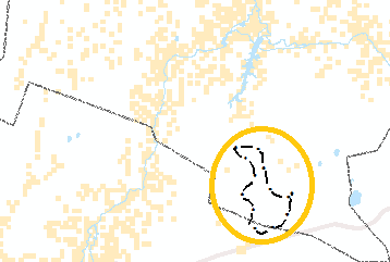 Ilmajoki/Kurikka Kaavaluonnos Kaavaehdotus Ehdotusvaiheessa Ilmajoen ja Kurikan rajalla sijaitsevaa Santavuoren tuulivoima-aluetta on laajennettu (sininen rengas) ja