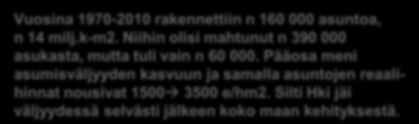 3 Suurkaupungistuminen, kaupunkitalous ja kasvu Yk-seminaari / Lauronen Esko 14