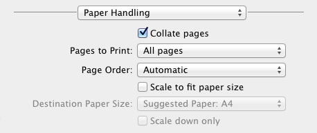 [Media & Laatu] valikko Voit valita paperinlähteen tai mediatyypin. 1) Paperinlähde Paperinlähteen valinta. 2) Paperityyppi Valitsee paperin mediatyypin.