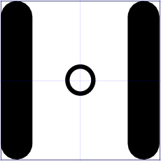 Viiva Tukimuurin yläreuna: kapea ehyt viiva, jossa ylätasoa osoittava apusymboli Toiminnot 4.6.3 tukimuuri.