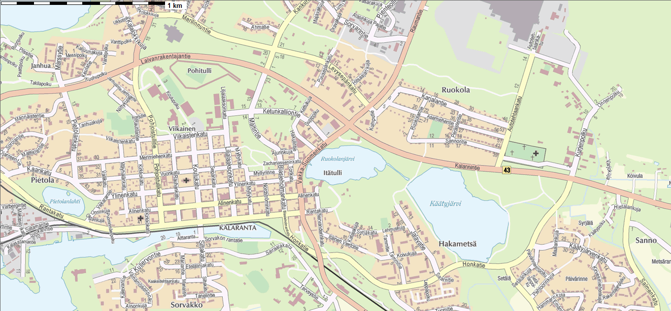 VALMET AUTOMOTIVE HUOLTO PARKKI JA TRAILERI PARKKI UUSIKAUPUNKI KILPAILU TOIMISTO KATSASTUS 5,39km AJO-AIKA n. 11min.