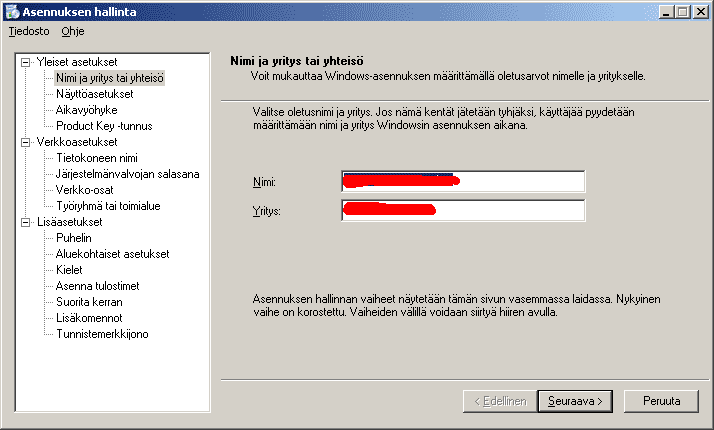 SALON KAUPAN JA TERVEYDEN GHOST 13 (16) Kun olet ajanut toiminnot loppuun, ohjelma kysyy mihin haluat tallentaa tiedoston. Tallenna tiedosto samaan kansioon, johon olet purkanut setupmgr.exe:n.