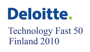 Tampereen Teknillisen Seuran Teknologiayrittäjyyspalkinto 2010 lisätietoja lehdistötiedotteesta Red Herring 100 Global Finalisti lisätietoja Red Herringin sivuilta Deloitte Technology Fast 50