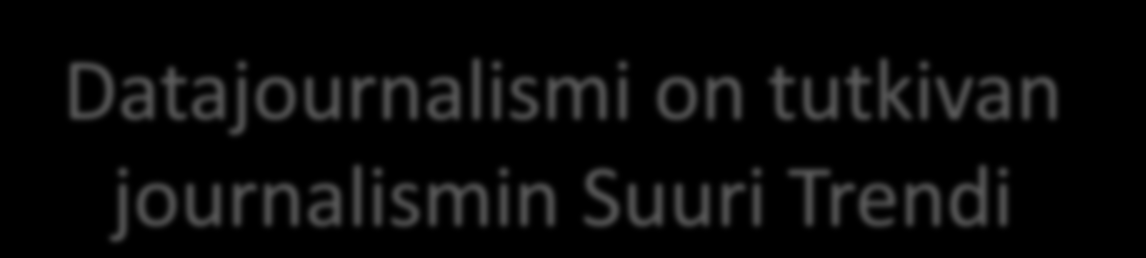 Hakkereita uutishuoneeseen!